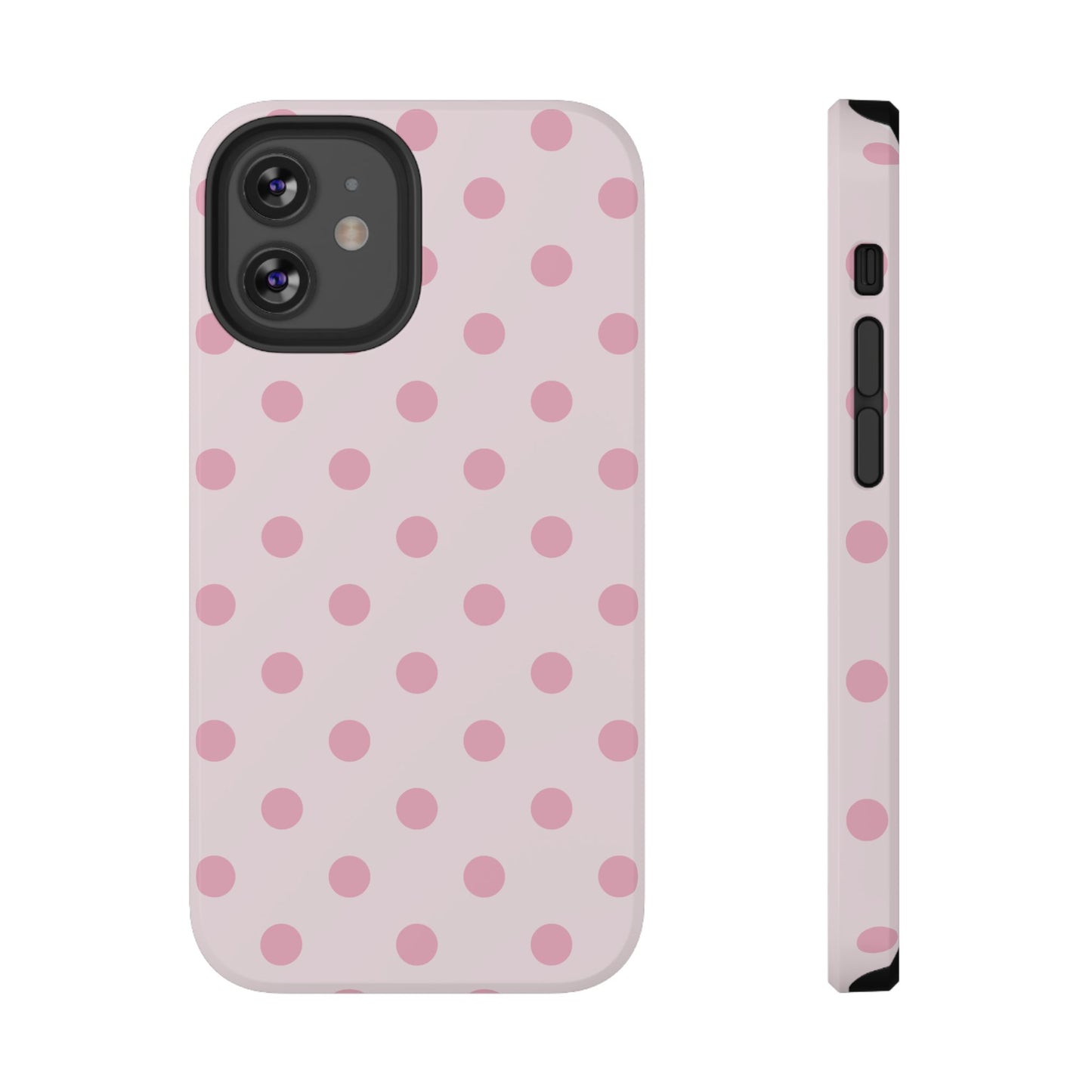 Pink Sprinkles Polka Dots iPhone Case