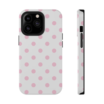 Black Polka Dots iPhone Case