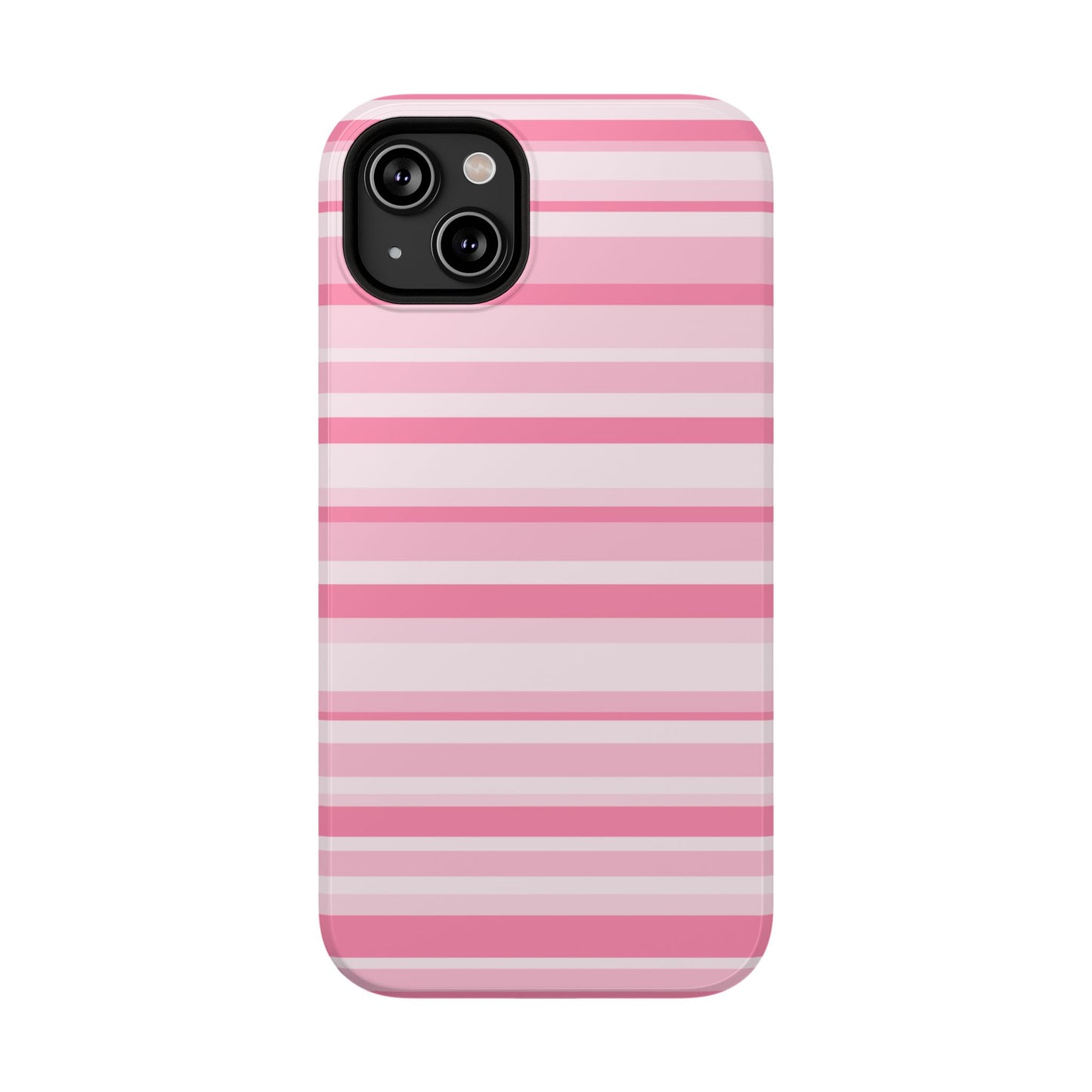Pink Candy Stripes iPhone Case