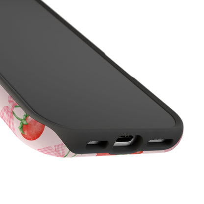 Strawberry Bows iPhone Case