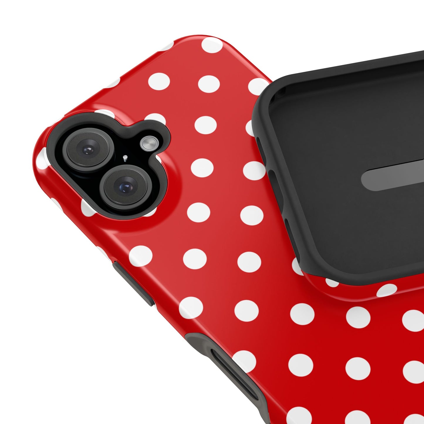 Red Polka Dots iPhone Case