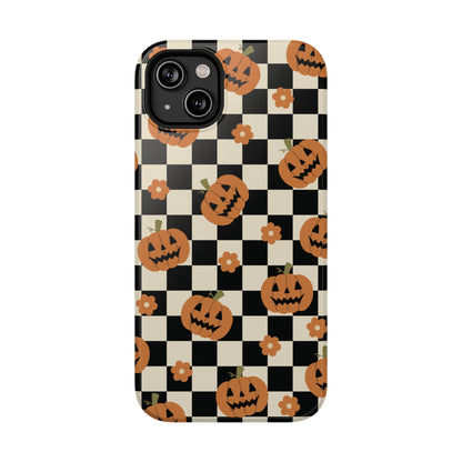 Retro Pumpkins iPhone Case