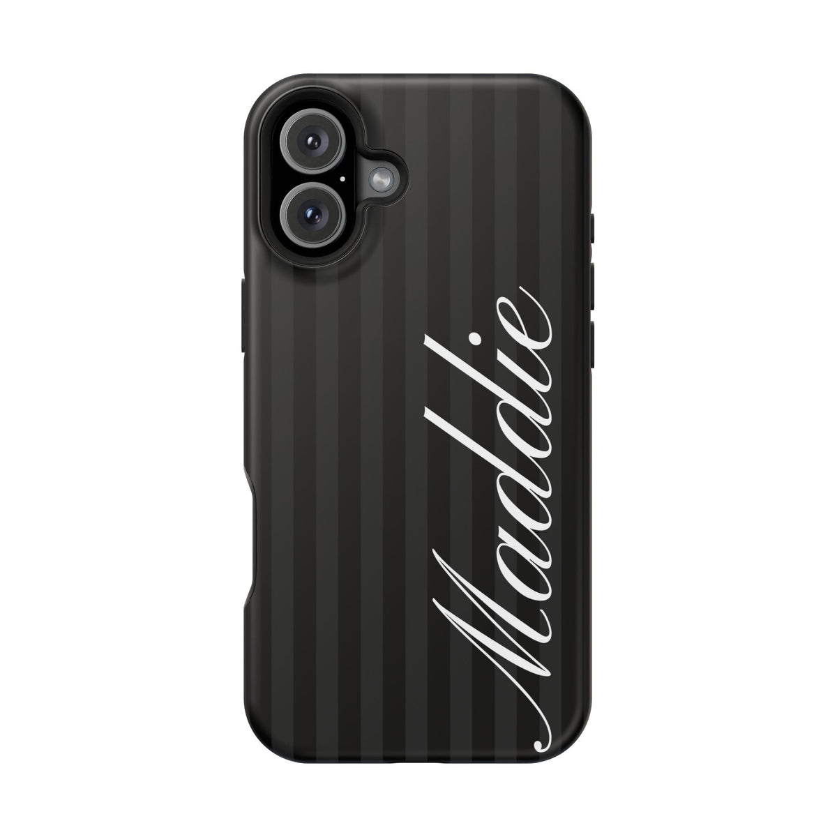 Custom Black Stripes iPhone Case