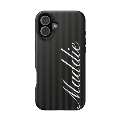 Custom Black Stripes iPhone Case