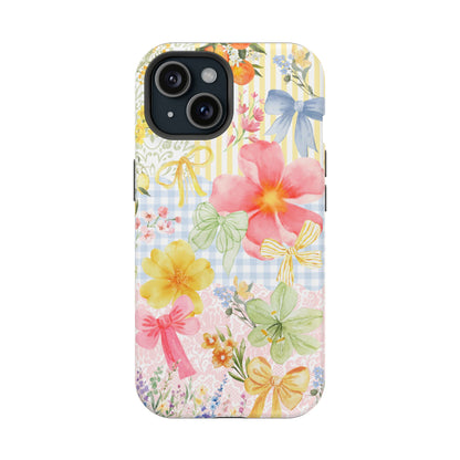 Garden Party Collage iPhone Case