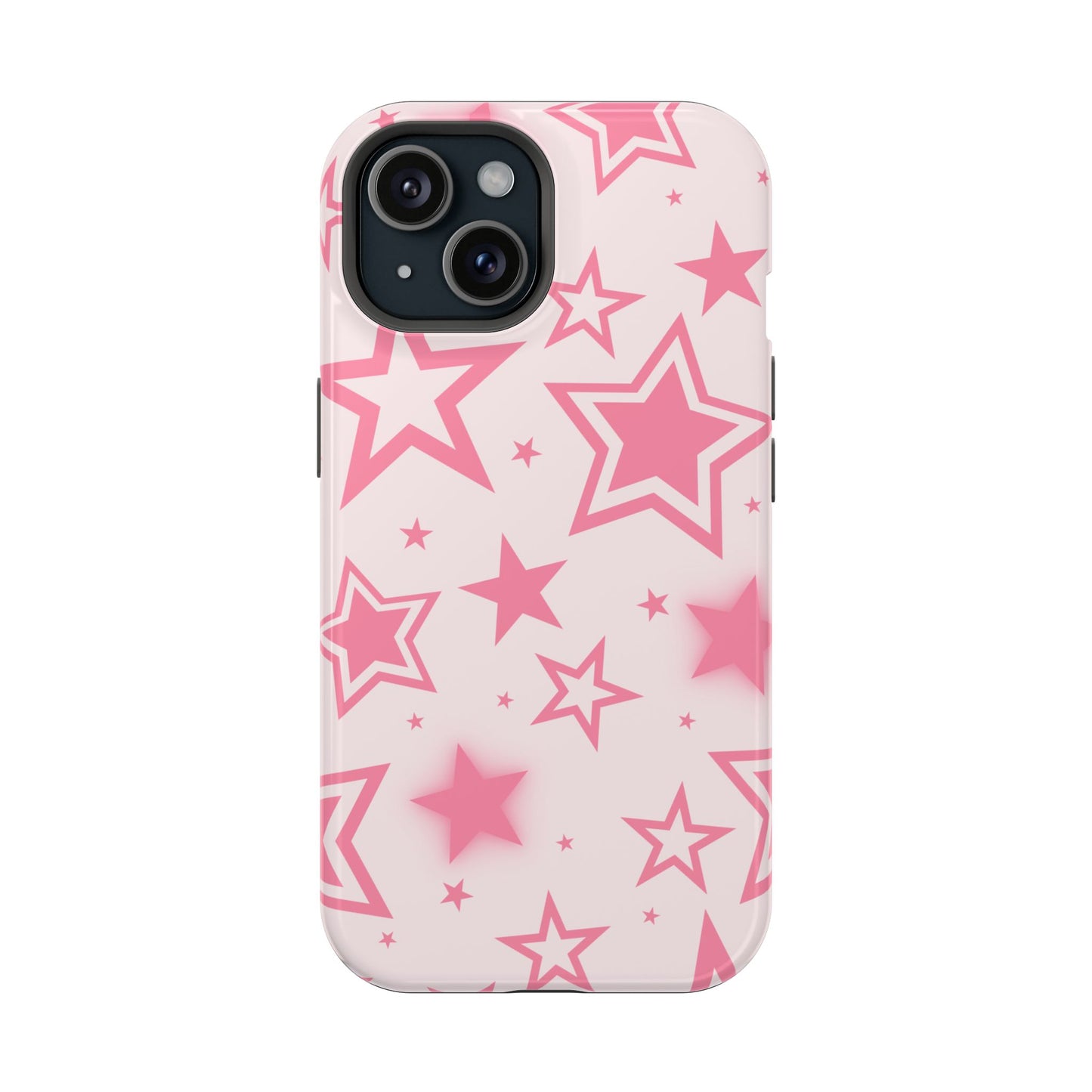 Hot Pink Stardust iPhone Case