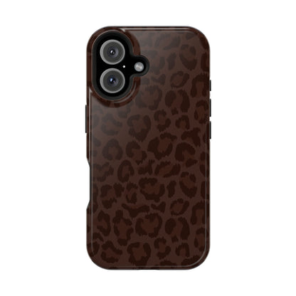 Mocha Leopard iPhone Case