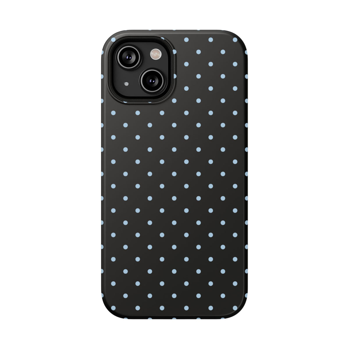 Blue Velvet Mini Dots iPhone Case