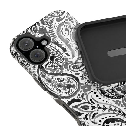 Ink Paisley iPhone Case