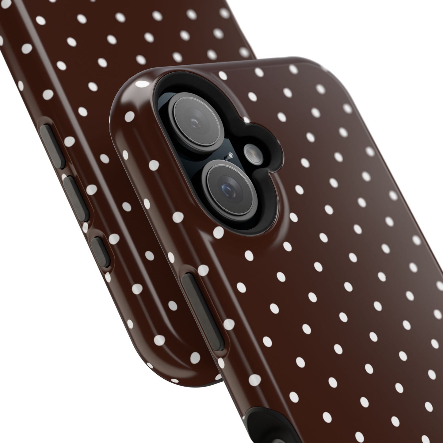 Mocha Mini Dots iPhone Case