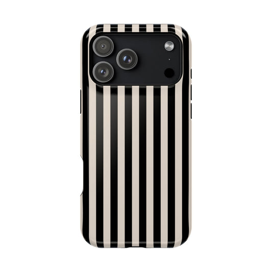 Espresso Stripes iPhone Case