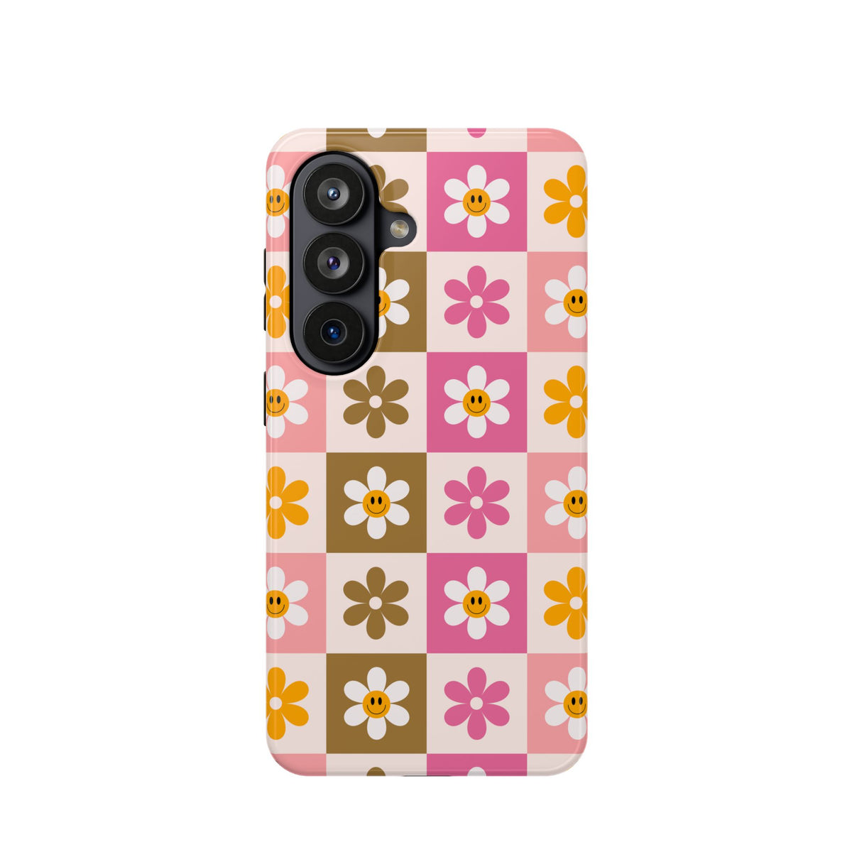 Smiley Flowers Samsung Case