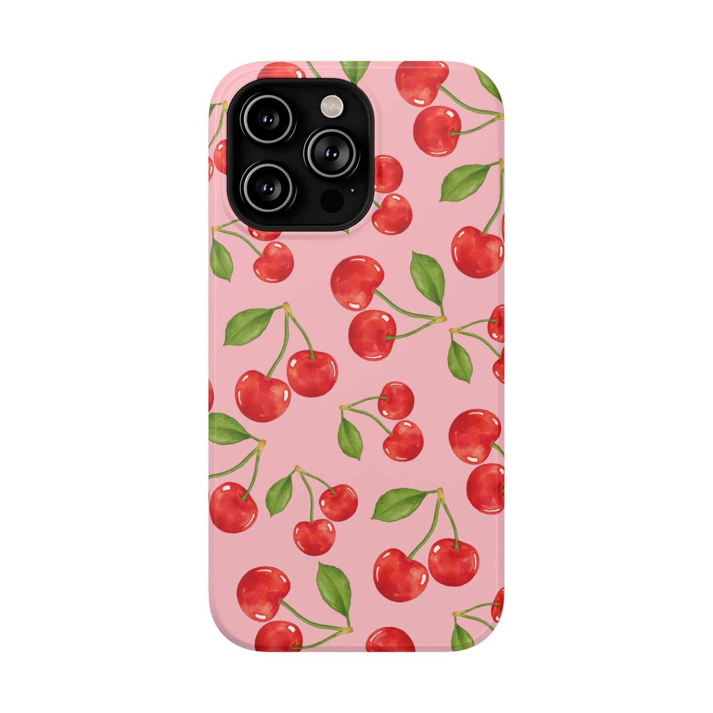 Cherry Rain iPhone Case