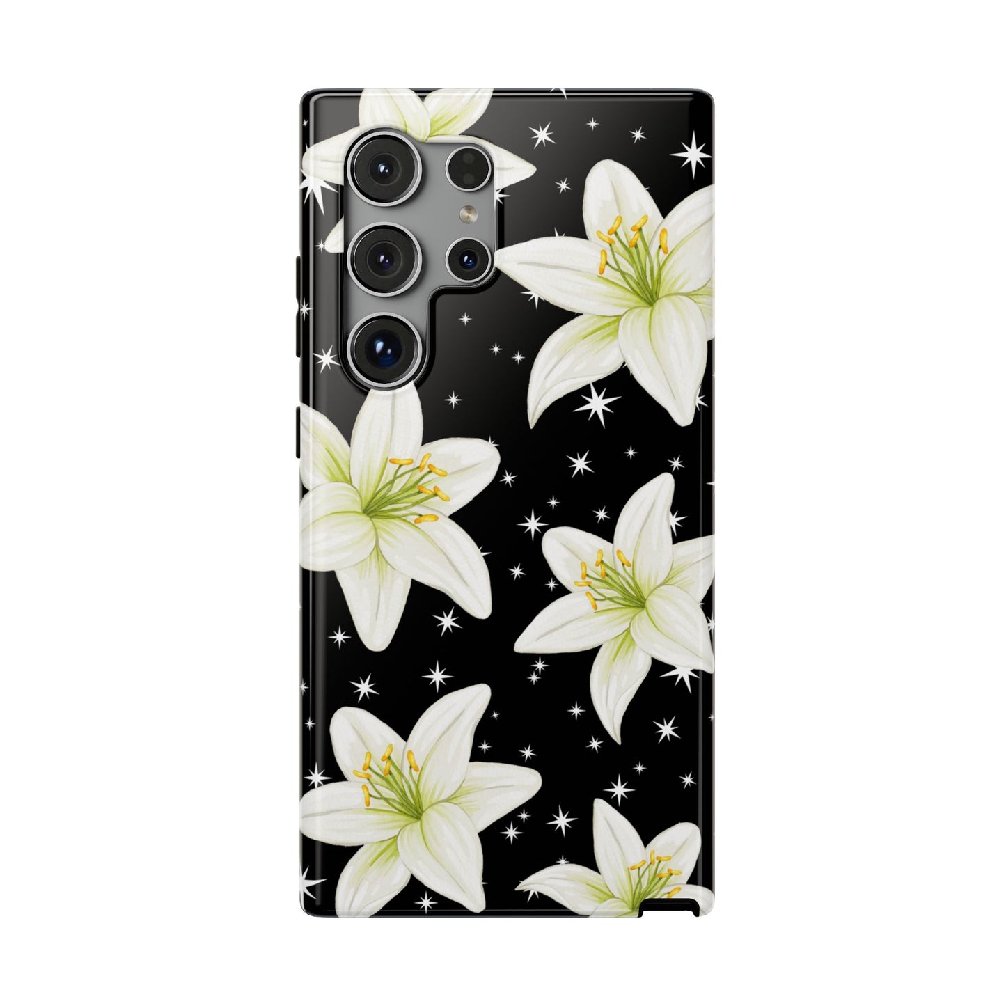 Tiger Lilies & Stars Samsung Case