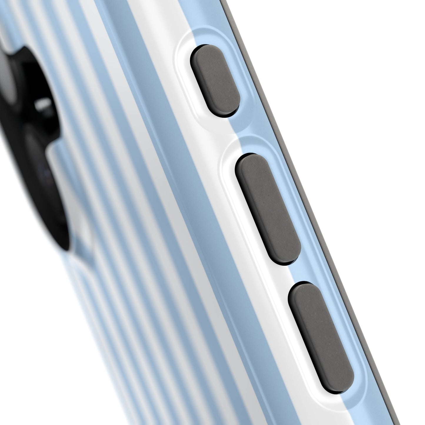 Blue Picnic Stripes iPhone Case
