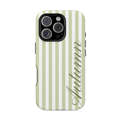 Personalized Green Beau iPhone Case