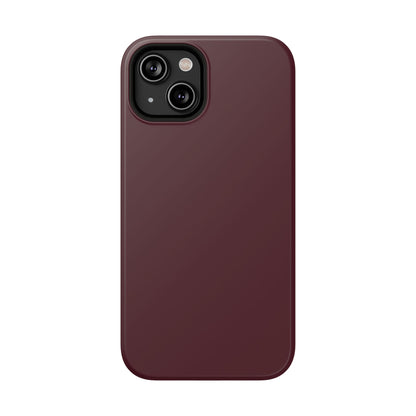 Burgundy iPhone Case