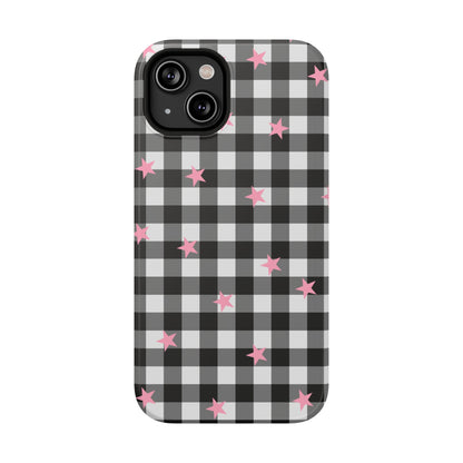 Starlight Gingham iPhone Case