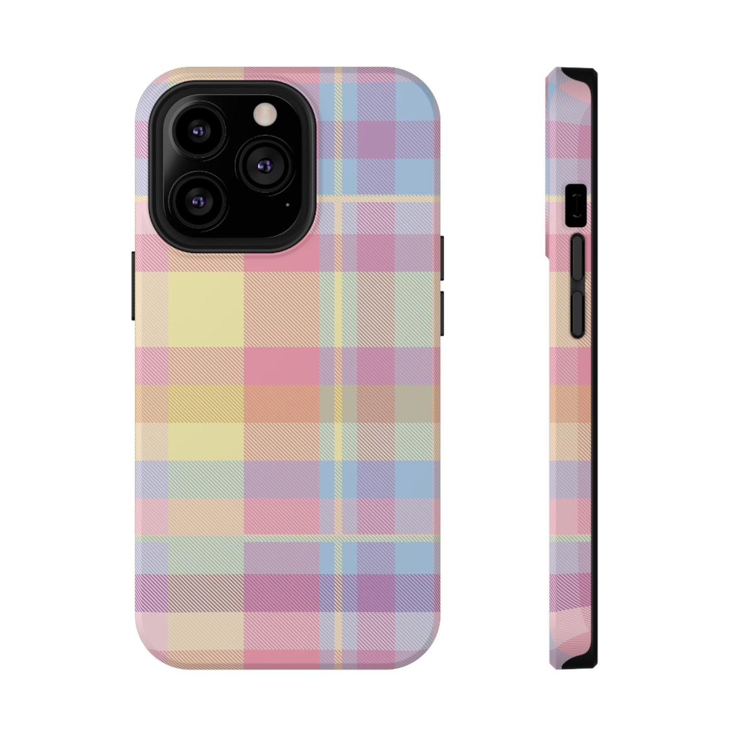 Sorbet Plaid iPhone Case