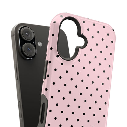 Pink Mini Dots iPhone Case