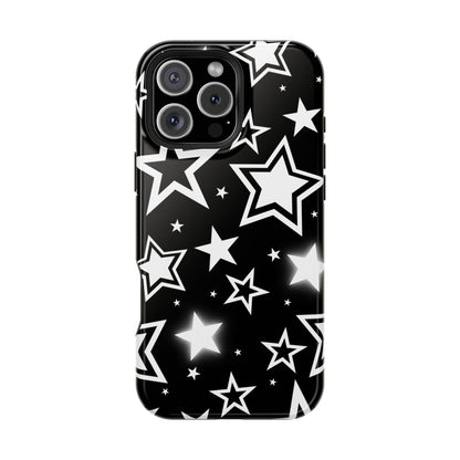 Black Stardust iPhone Case