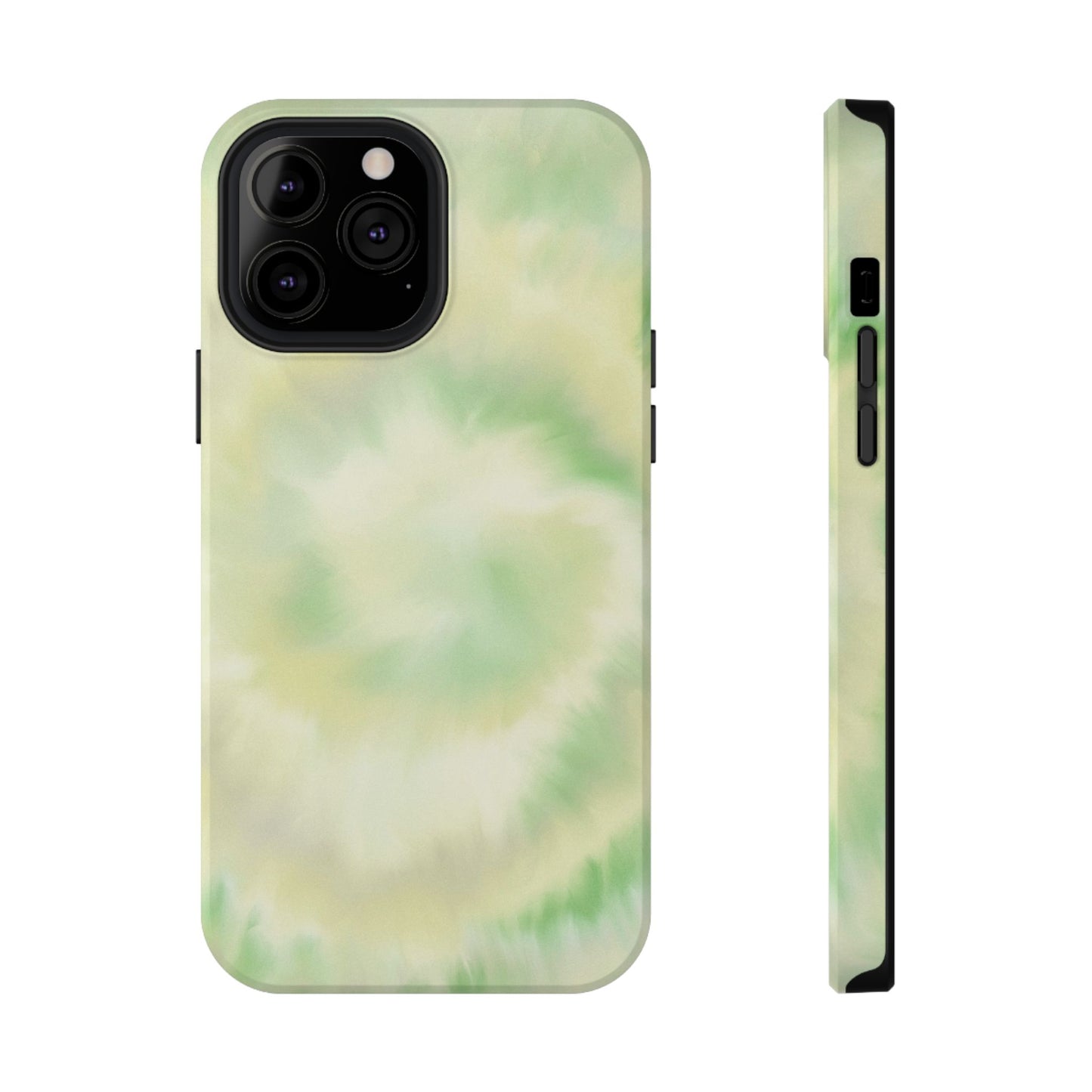 Lime Tie Dye iPhone Case