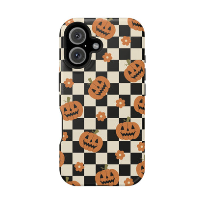 Retro Pumpkins iPhone Case