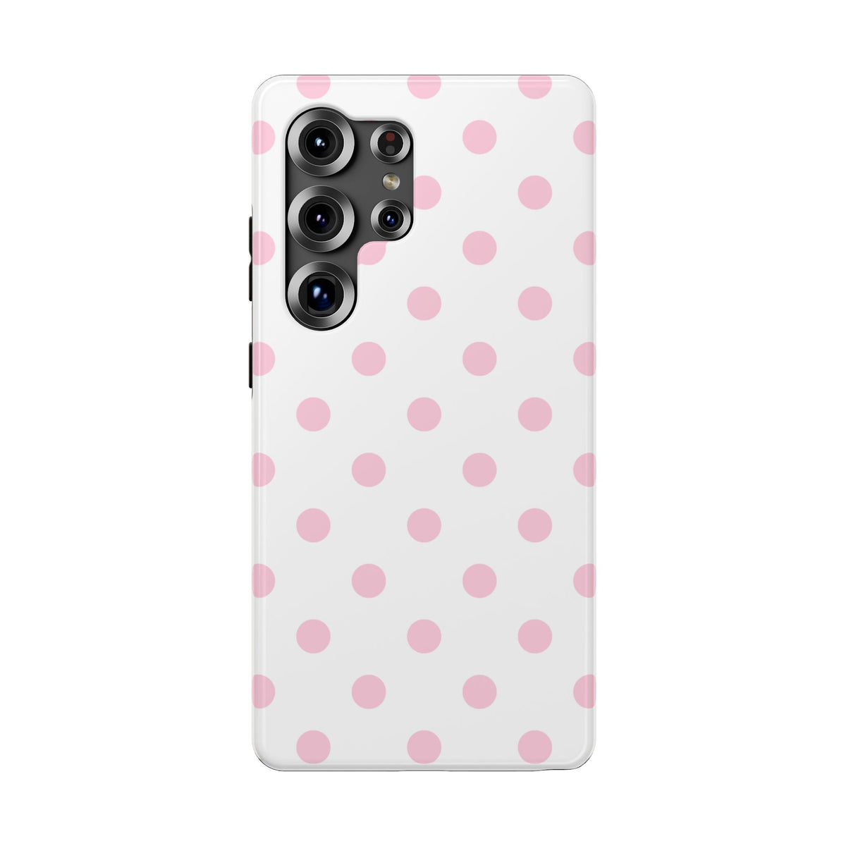 Pink Clouds Polka Dots Samsung Case