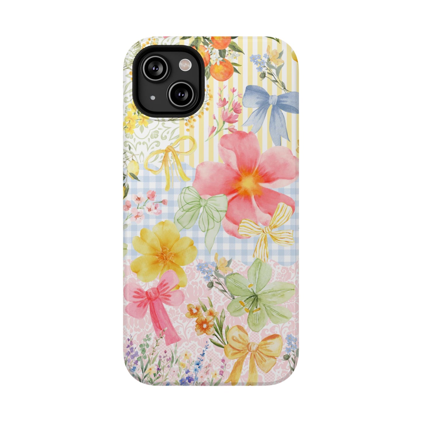 Garden Party Collage iPhone Case