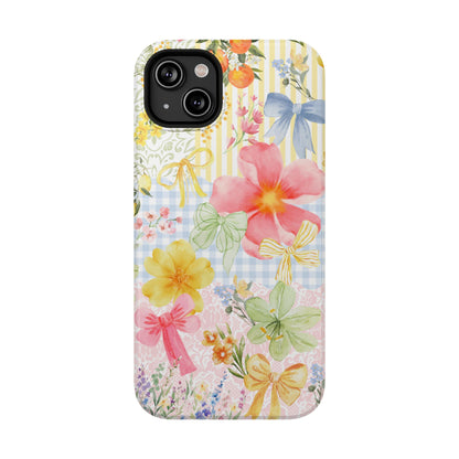 Garden Party Collage iPhone Case