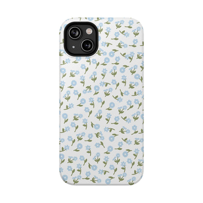 Blue Bloom iPhone Case