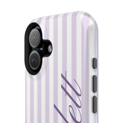 Personalized Lilac Beau iPhone Case