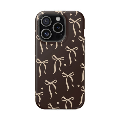 Chocolate Bows iPhone Case