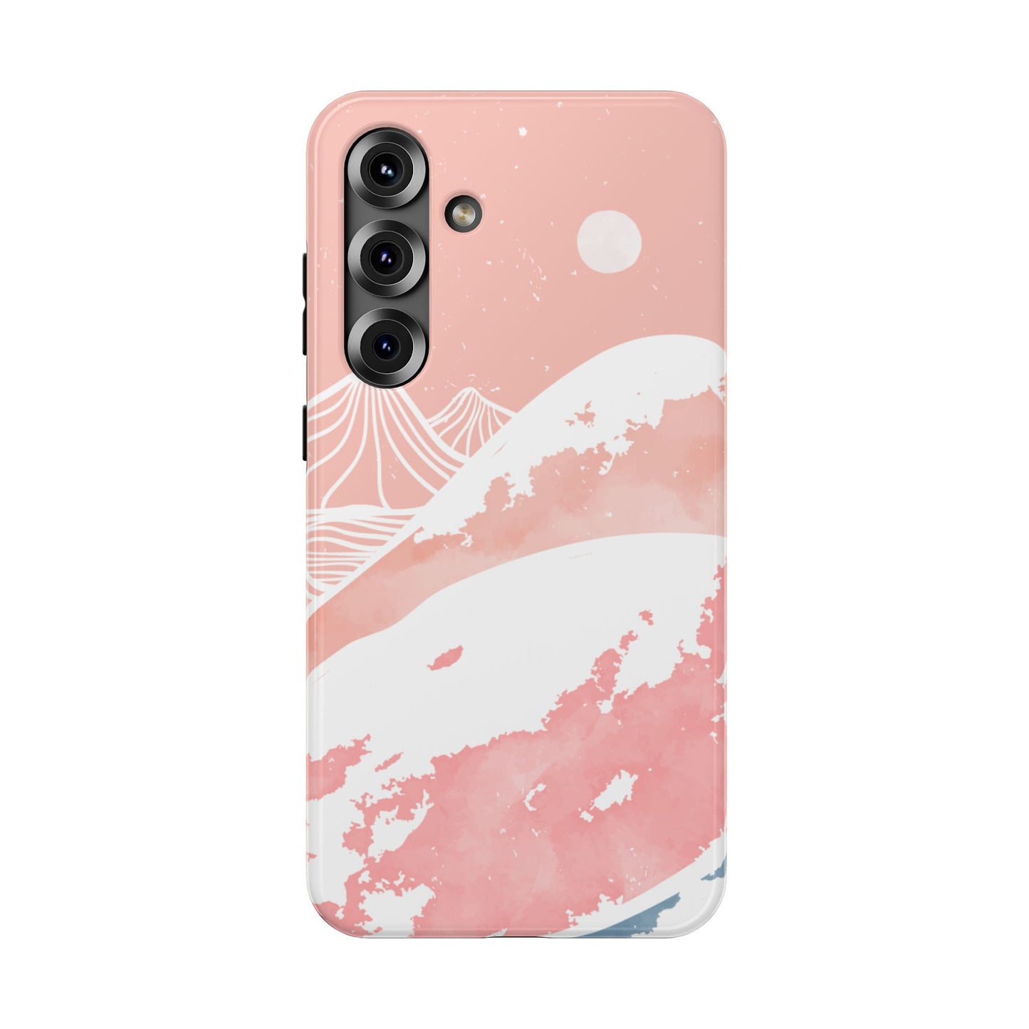 Pink Winter Night Samsung Case