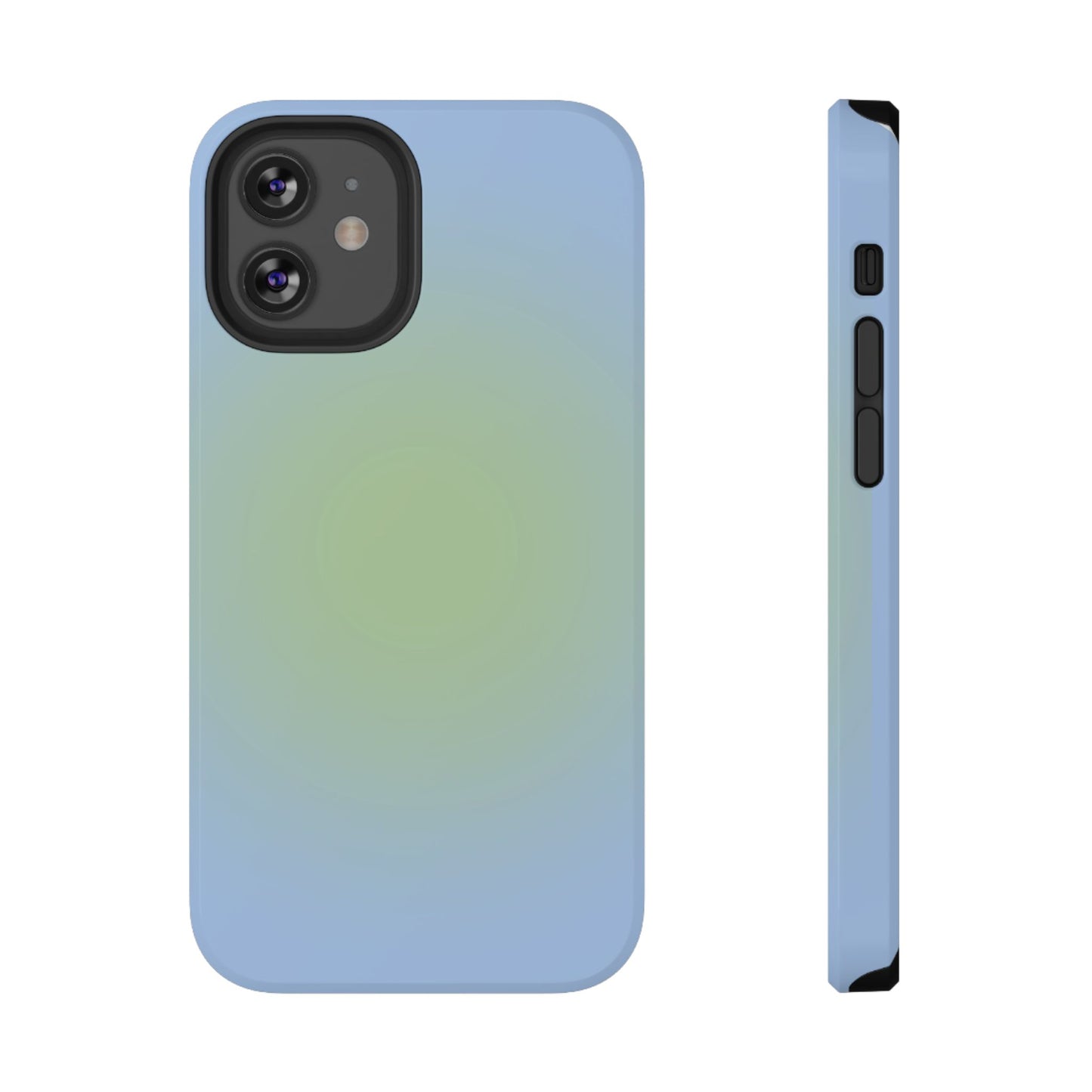 Blue & Green Aura iPhone Case