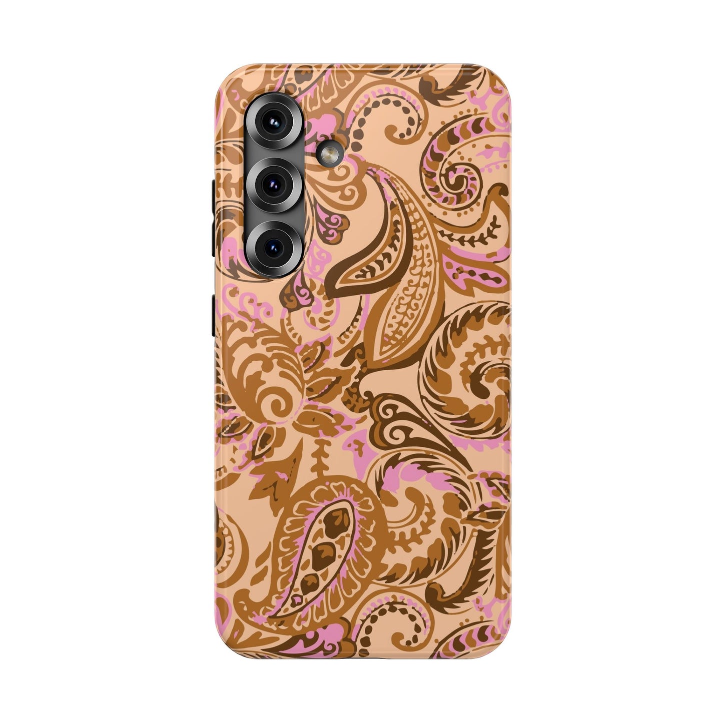 Honey Rose Paisley Samsung Case