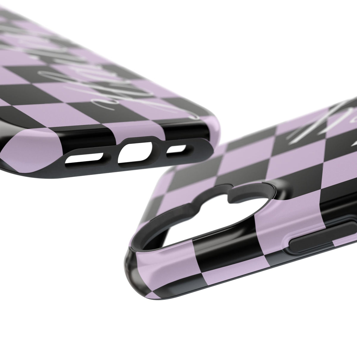 Custom Witchy Checkered iPhone Case