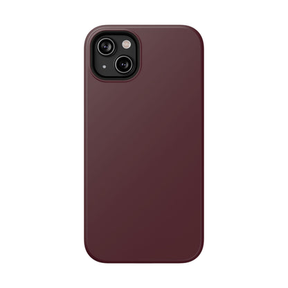 Burgundy iPhone Case