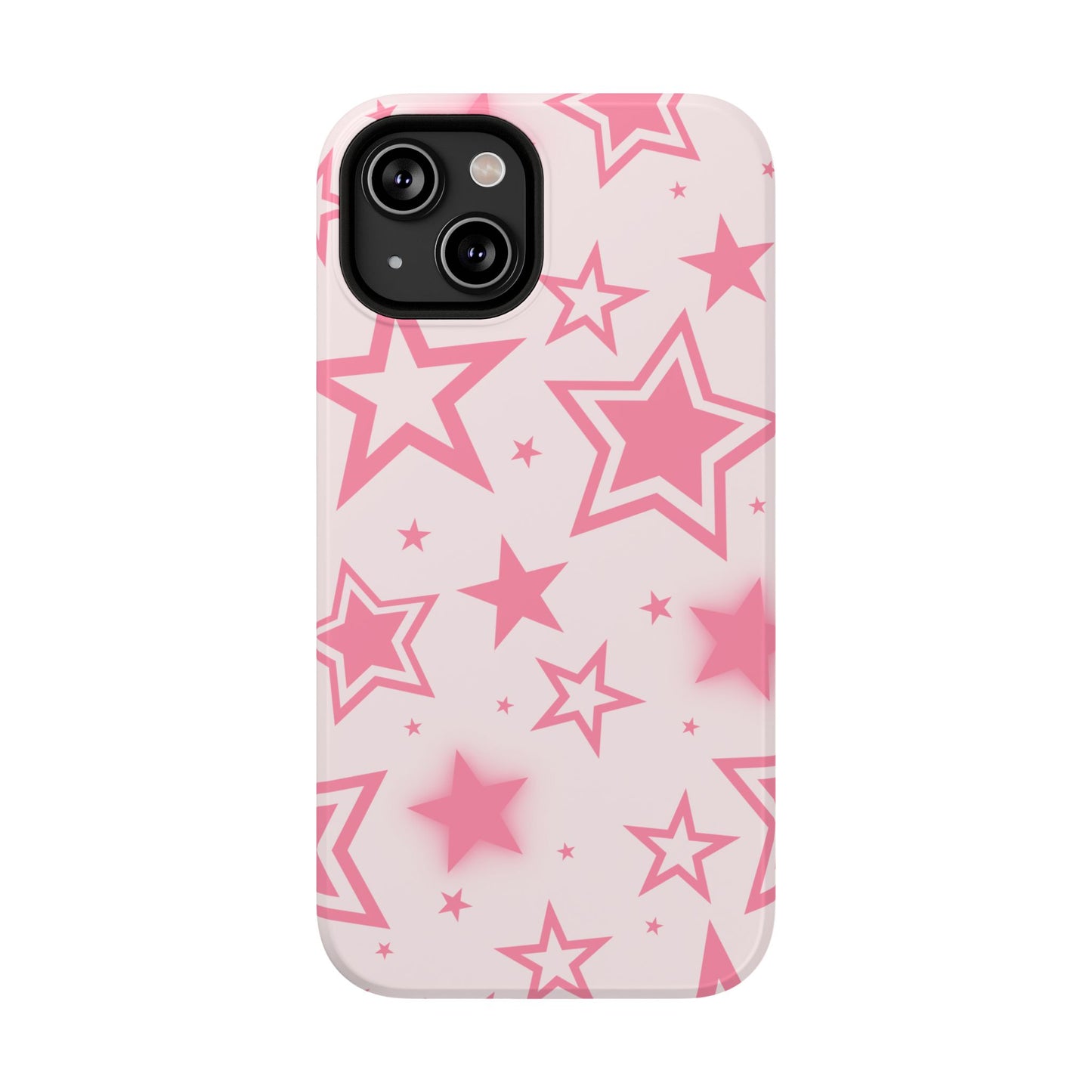 Hot Pink Stardust iPhone Case