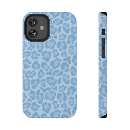 Blue Leopard iPhone Case