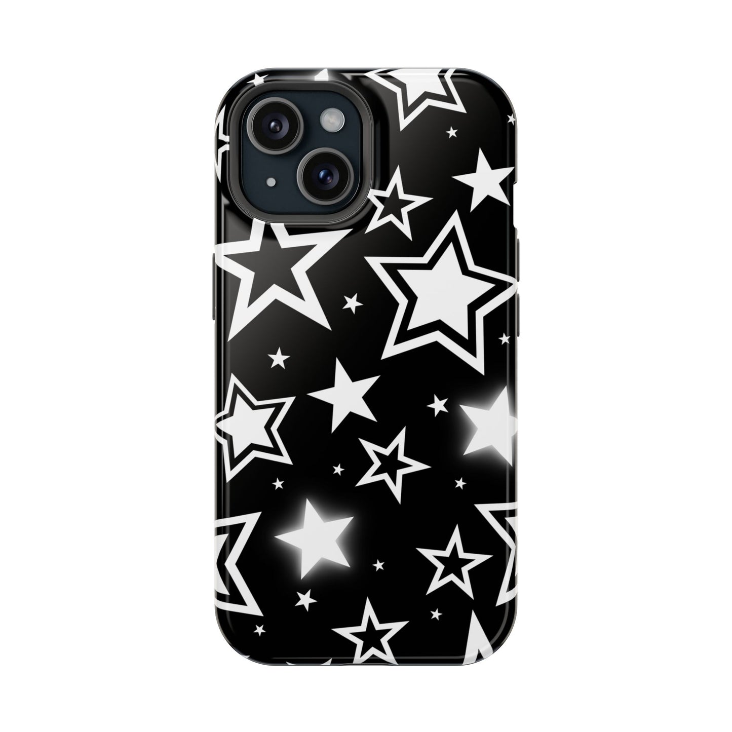 Black Stardust iPhone Case