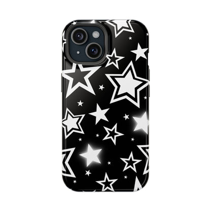 Black Stardust iPhone Case