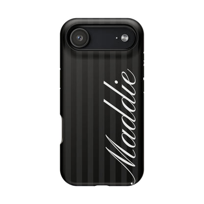 Custom Black Stripes iPhone Case