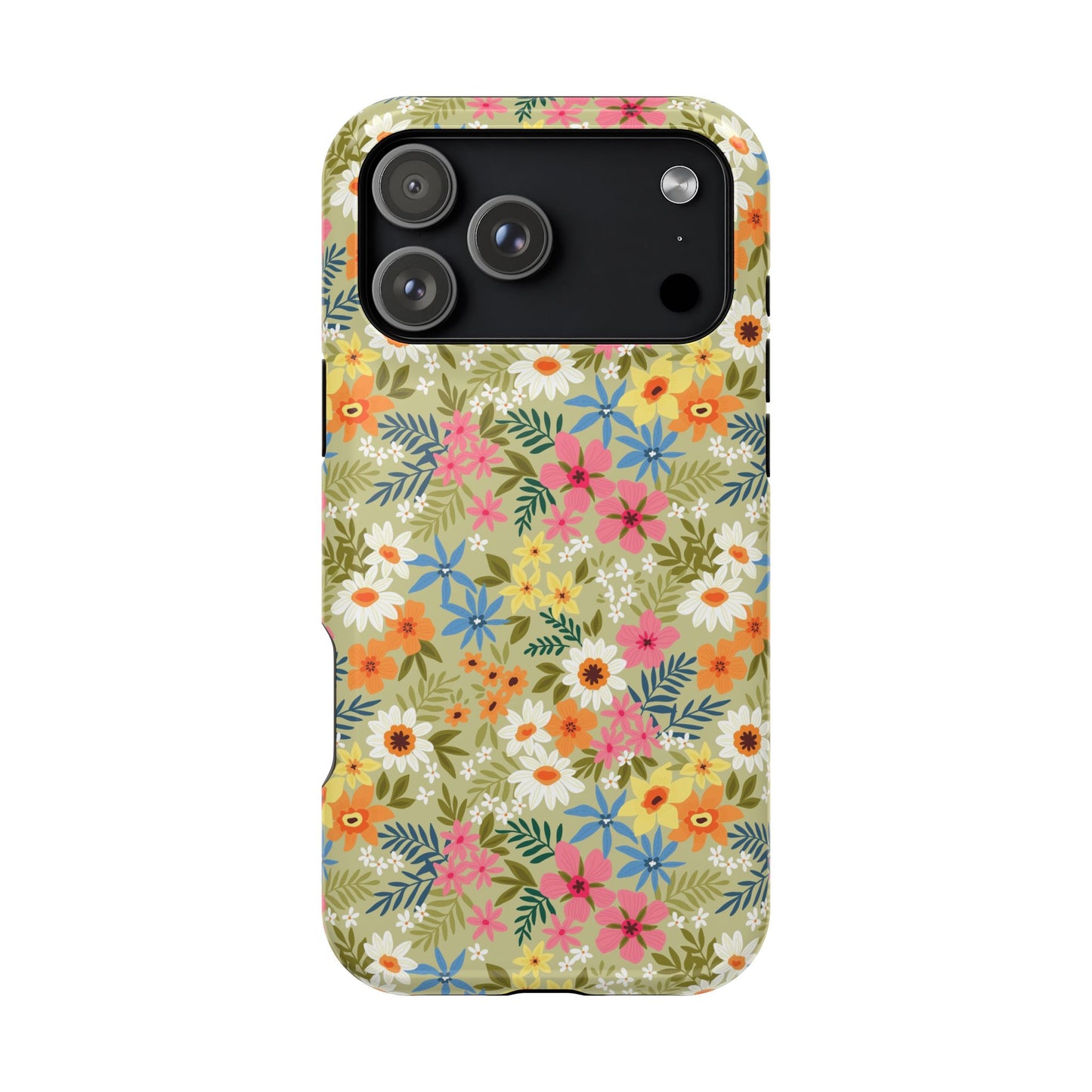 Colorful Posies iPhone Case