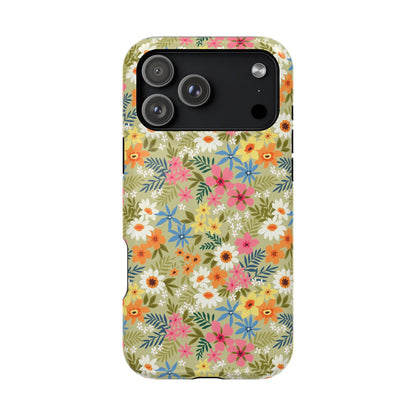 Colorful Posies iPhone Case