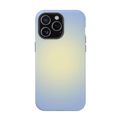 Blue & Yellow Aura iPhone Case