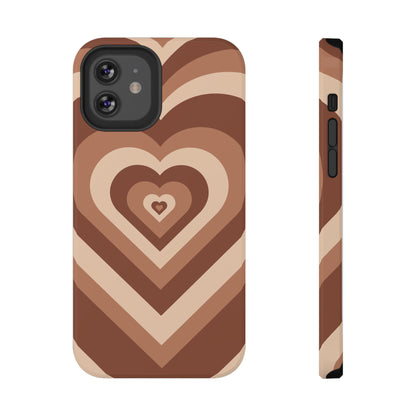 Choco Hearts iPhone Case
