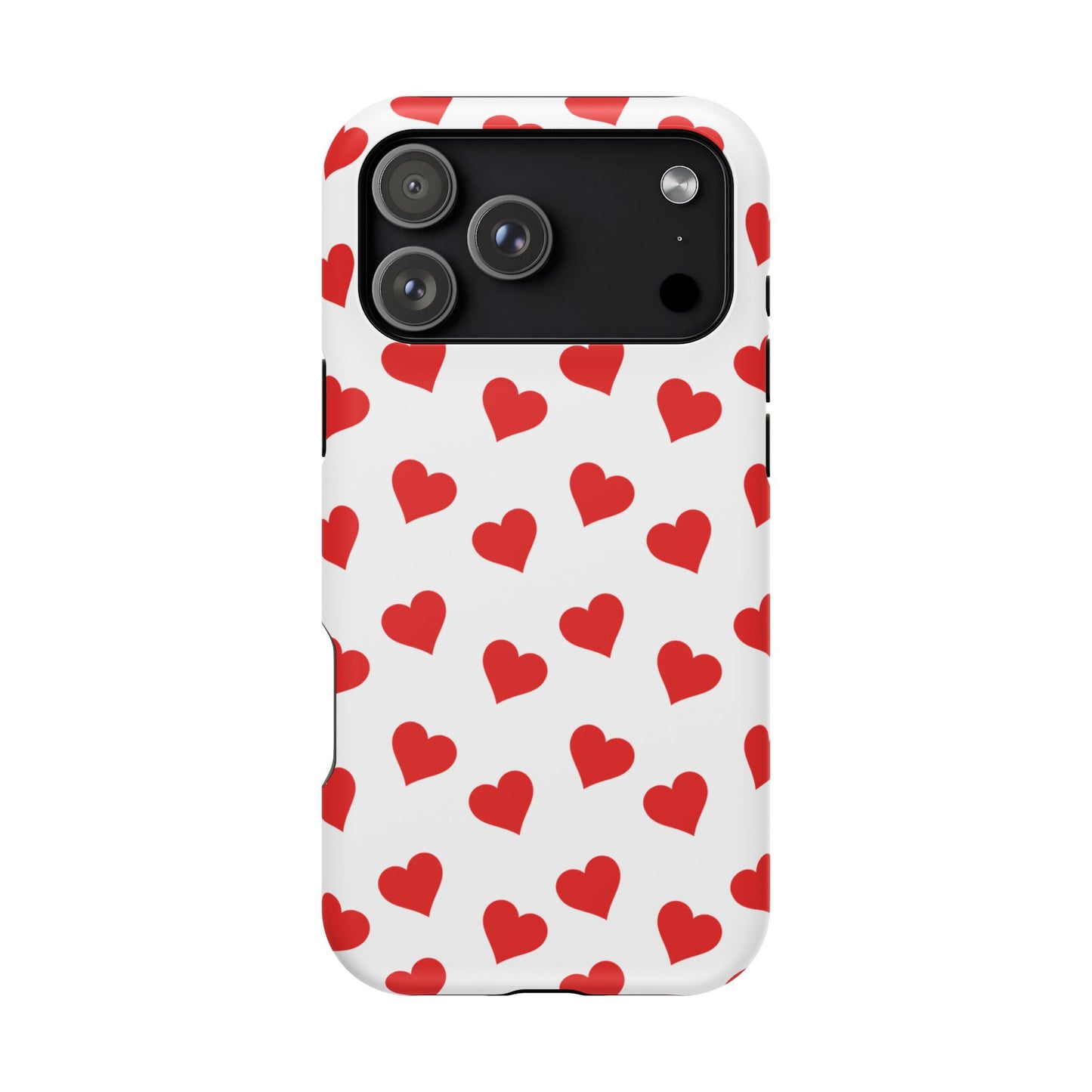 Red Heart Mania iPhone Case