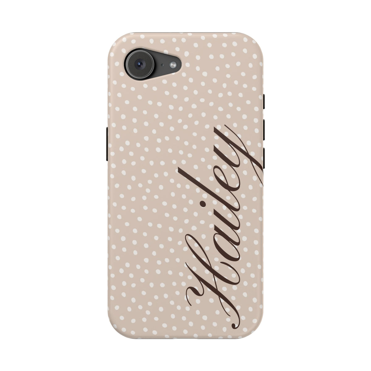 Custom Vanilla Dots iPhone Case