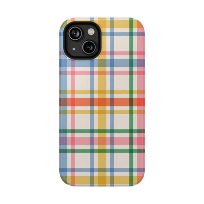 Retro Plaid iPhone Case